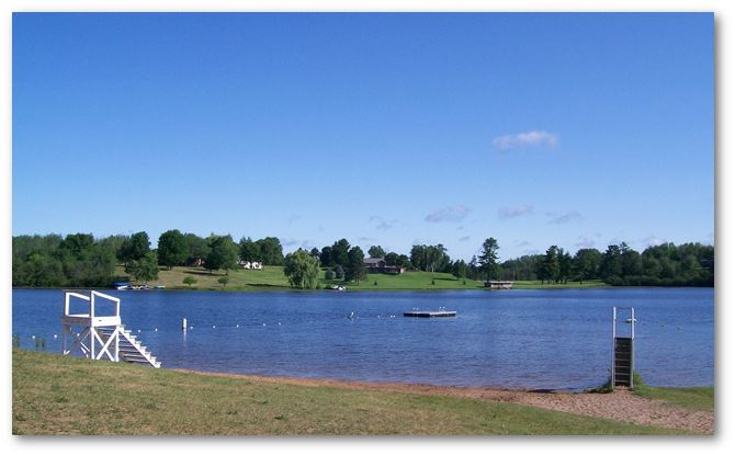 Cowboy Lake Beach Area